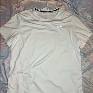 Nike White Dri-FIT T-Shirt